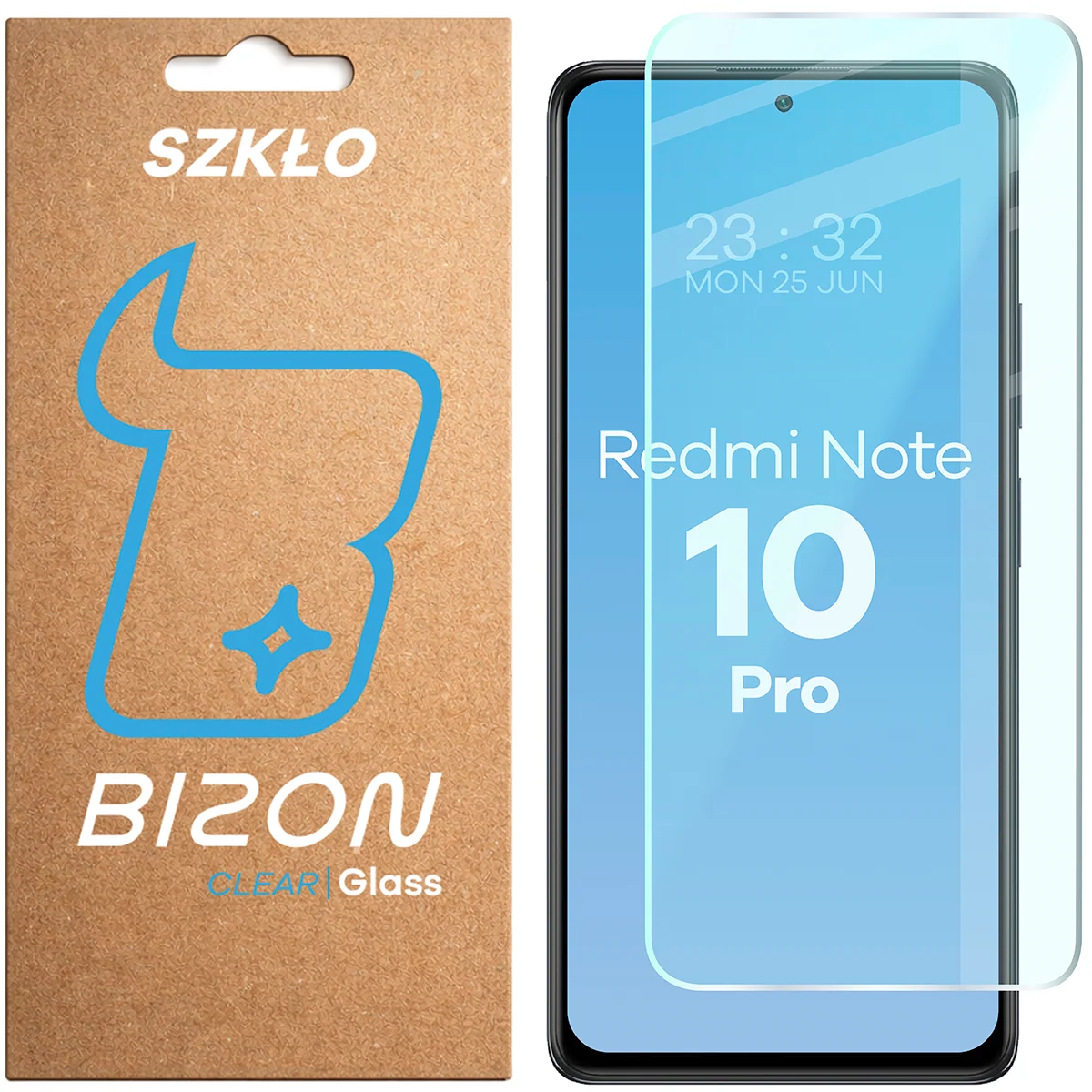 Szkło hartowane Bizon Glass Clear do Xiaomi Redmi Note 10 Pro